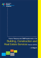 Human resource and skill requirements in building, construction industry and real estate services